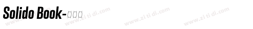 Solido Book字体转换
